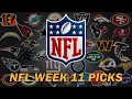 NFL Week 11 Picks 2022