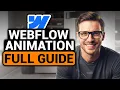 Webflow Animation BEST FULL GUIDE How To Make Add And Use Animations In Webflow
