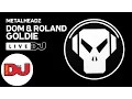 Download Lagu Metalheadz: Dom \u0026 Roland and Goldie LIVE from DJ Mag HQ