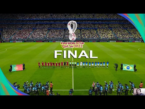 PES 2021 Portugal vs Brazil Final FIFA World Cup 2022 Full Match All Goals HD Gameplay PC
