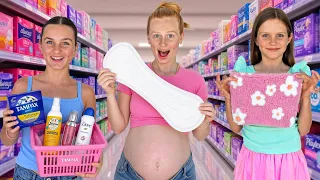 EMERGENCY KITS for PERIODS, PREGNANCY and BACK TO SCHOOL!