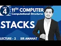 Stacks Computational Data Structure 11th Computer - Ch 4