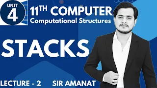 Stacks Computational Data Structure 11th Computer - Ch 4