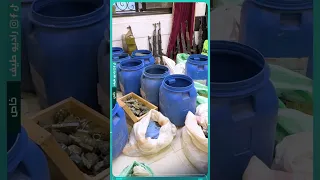 كاميرا طيف ترصد غرفة عمليات لفلول نظام الأسد ضبطتها قوى الأمن الداخلي في منطقة الشيخ بدر بريف طرط 