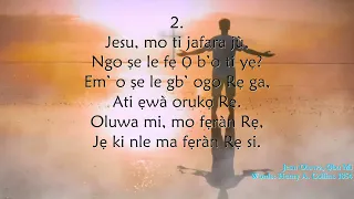 jesu oluwa oba mi jesus my lord my god my all yoruba hymn