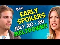 Bold and Beautiful Early Spoilers July 20-24 Will ATTACKS Again Steffy Has a MELTDOWN Soap Dirt