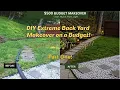 Extreme DIY Backyard Reset Part 1 2026 Fall Outdoor Makeover
