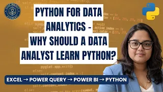 Python for Data Analytics Why Should a Data Analyst Learn Python
