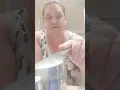 Washing my face with creolina soap