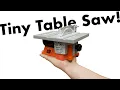 Can This Adorable Tiny Table Saw Do Anything Useful
