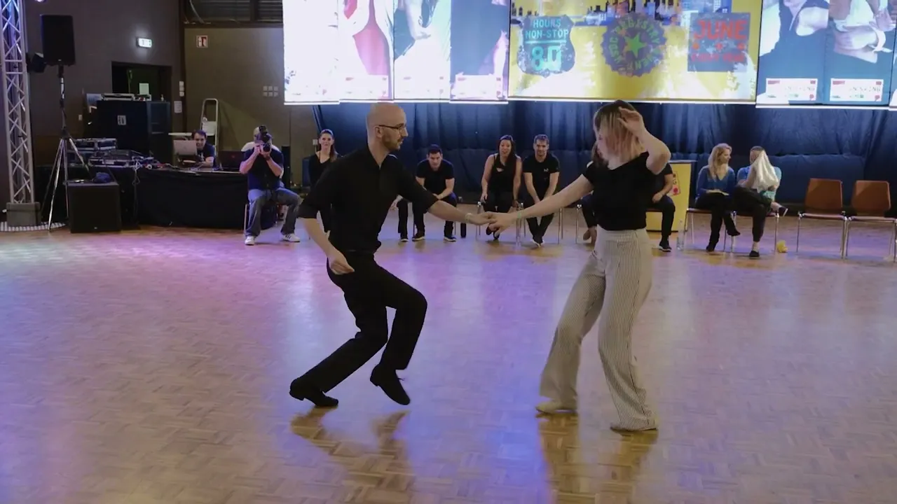 László Tárkanyi & Jennina Farm - Strictly Open Finals - D-Town Swing 2022