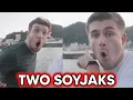CDawgVA and Ludwig Are Making Expressions Like Two Soyjaks Pointing Meme