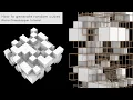 How to generate random cubes Rhino Grasshopper Tutorial