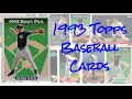 1993 Topps Baseball Cards - 10 Most Popular