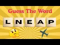 Can Unscramble All These Words Easy to Hard Word Scramble Challenge 2025