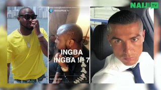 cristiano ronaldo follows davido daddy freeze shades nathaniel bassey legit tv