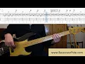 Creedence Clearwater Revival (CCR) - Bad Moon Rising. Bass Cover Tabs Score Standard Notation