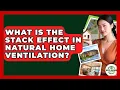 What Is The Stack Effect In Natural Home Ventilation - Eco Home Blueprint