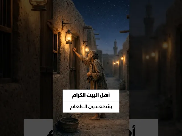 ⁣آية نزولها فيهم عليهم السلام هي حقيقة مجمع عليها أثبتها التاريخ بمداد الإيثار الذي لم يترك للشك بابا