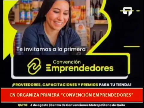 CN organiza primera Convención Emprendedores