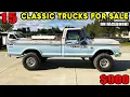 Craigslist Deals 15 Classic Trucks Under Budget