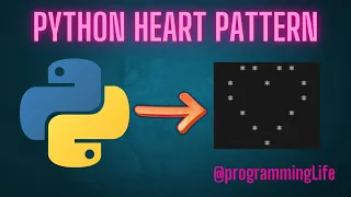Python Artistry Designing Beautiful Heart Shaped Patterns