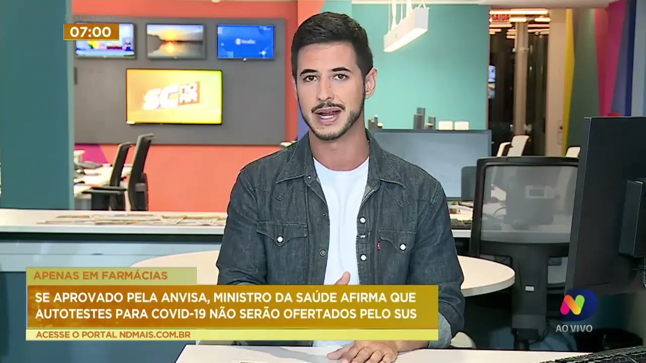 Autotestes para Covid-19 não serão ofertados pelo SUS