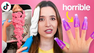 Probando productos virales de TIKTOK de 1 estrella| Laura Mejia