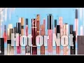 254 Dollars of Lipstick Sephora Faves Hot or Not