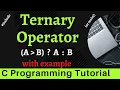 Ternary Operator in C - C Programming Bangla Tutorial