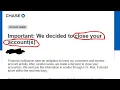 Chase Customers Beware Closing Credit Card Accounts
