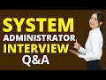Top 25 System Administrator Interview Questions and Answers for 2026