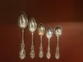 Sterling Silver Flatware Identification Series Episode 1 - Spoons using Lucerne by Wallace