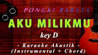 Download Pongki Barata - Aku Milikmu | Karaoke Gitar Akustik (NO COPYRIGHT) MP3