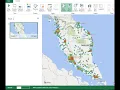 Geocoding in 3D Map Microsoft Excel 365