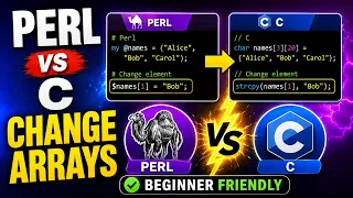 Perl vs C Arrays Changing Array Elements The Difference Beginners Never Expect