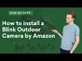 Blink outdoor camera installation step-by step Home security camera by Amazon