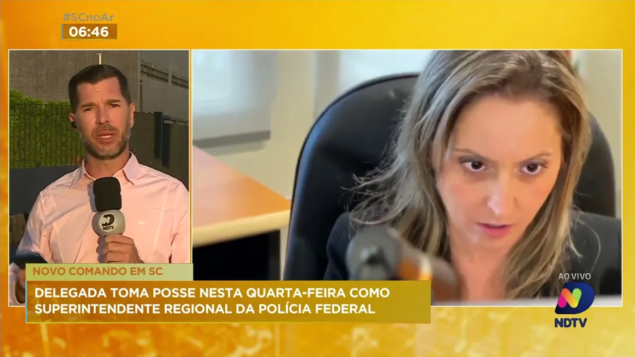 Aletea Vega Marona Kunde toma posse na superintendência da delegacia da Polícia Federal na 4ª feira