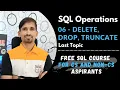 SQL Tutorial for Beginners in Hindi - 06