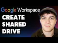 How to Create a Shared Drive Google Workspace Full 2025 Guide