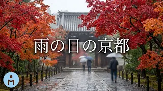 【作業用 BGM】雨の日の京都｜集中力アップ・ストレス解消・癒し音楽 Japan - Rainy Day in Kyoto