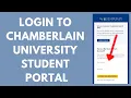 Chamberlain University Login - How to Sign in to Chamberlain University Student Portal 2023