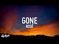 Download Lagu ROSÉ - GONE (Lyrics)