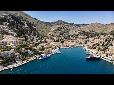 Symi - Grecja-Maj 2019 4K Dron