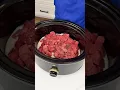 Easy 4 ingredient crockpot dinner