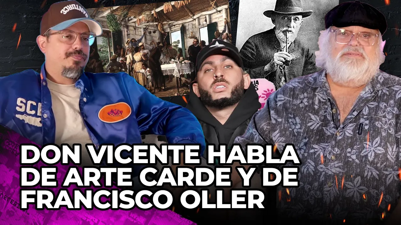 DON VICENTE HABLA DE ARTE CARDE Y FRANCISCO OLLER!!! HISTORIA DEL ARTE!!!