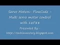 Servo Motors FlowCode Multi servo motor control with PIC16F88