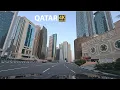 Download Lagu Qatar 4K - Driving Tour from City Center Doha Mall to Pearl Kempinski Hotel