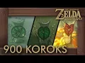 Zelda Breath of the Wild - All 900 Korok Seed Locations