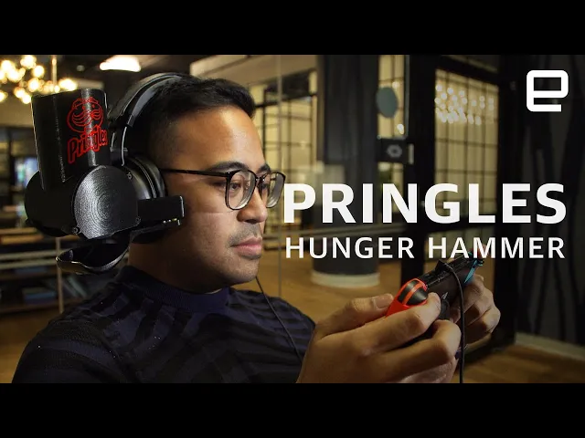 Pringles Hands Free "Hunger Hammer" hands-on